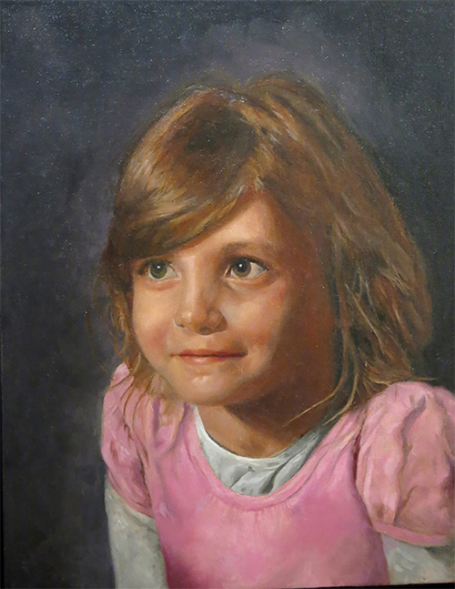 Junior Category 2nd Prize - Izabella Kitching, My sister Rosie