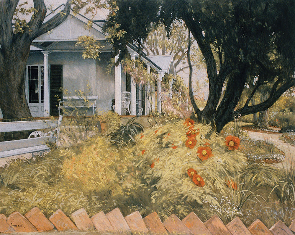 Hansell_Greg,-Miss-Trail's-Garden,-Bathurst,-1990