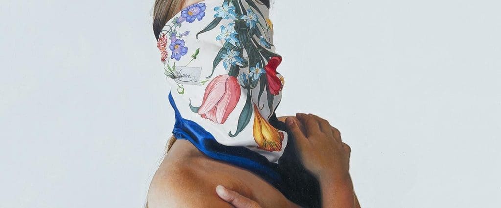 Michael Zavros Flora2016 Oil on aluminium 40 x 30cm_0