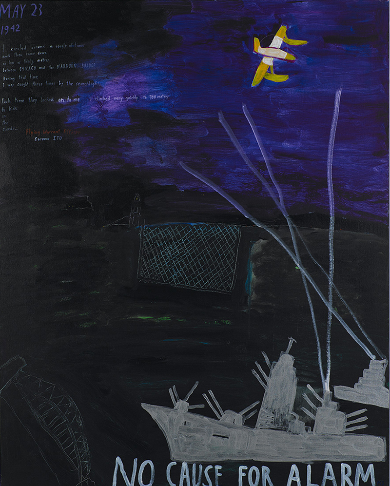 6 Ken Done ATTACK No cause for alarm, 2011, oil and acrylic on canvas, 152 x 122cm