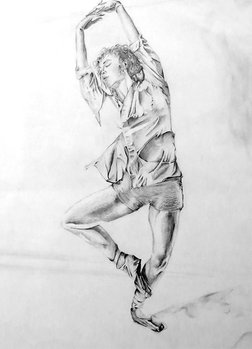 Julian Ashton Art School Full art scholarship winner - Ali Pluss, Dance