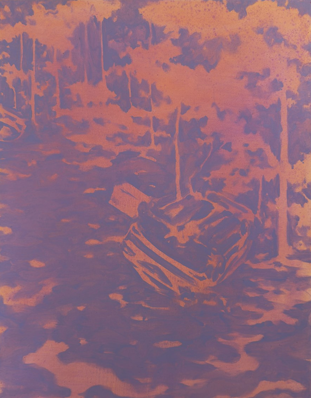 Adam Oste, Under the Cliffs 2026, oil on canvas, courtesy the artist and Sophie Gannon Gallery, Melbourne.